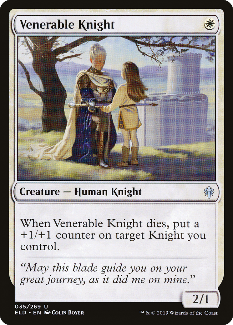 Venerable Knight (ELD-035) (Foil)