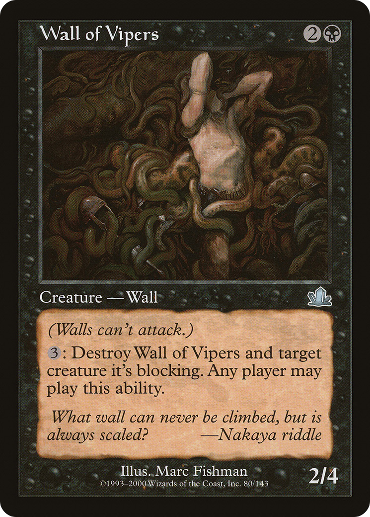 Wall of Vipers (PCY-080) (Foil)