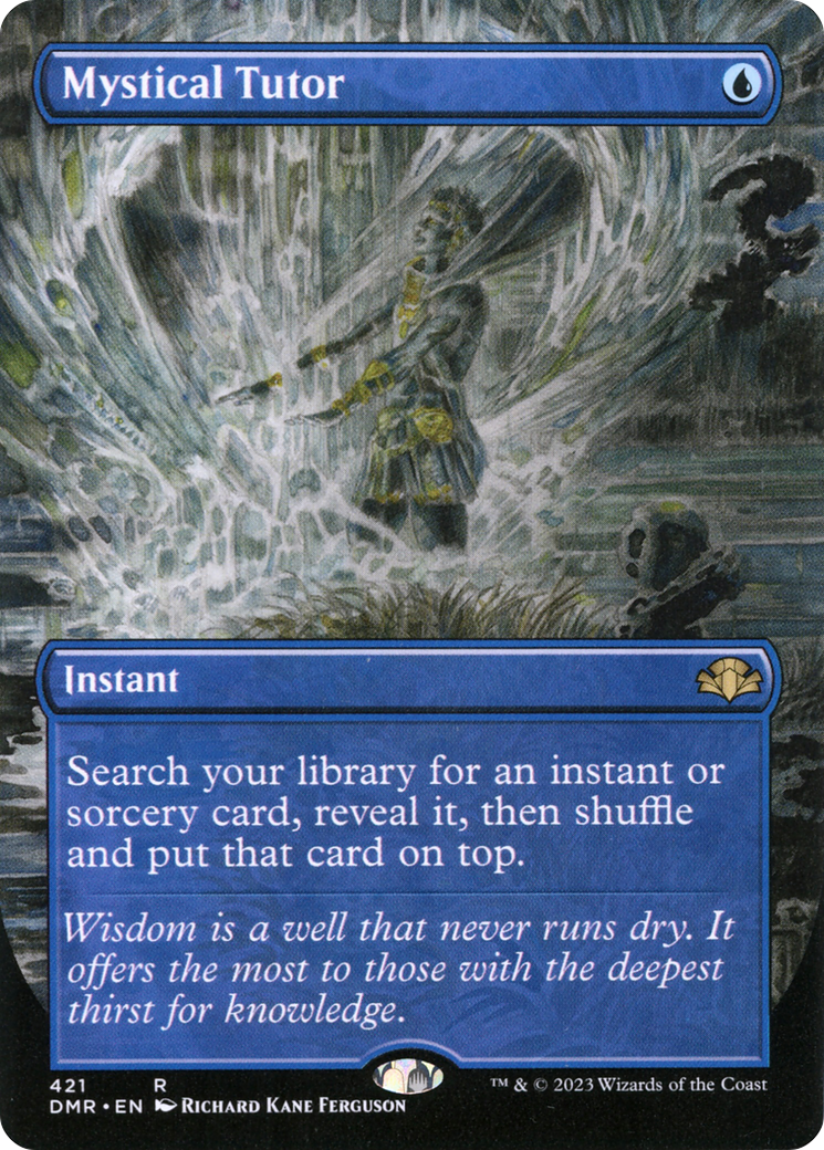 Mystical Tutor (DMR-421) (Borderless) (Foil)
