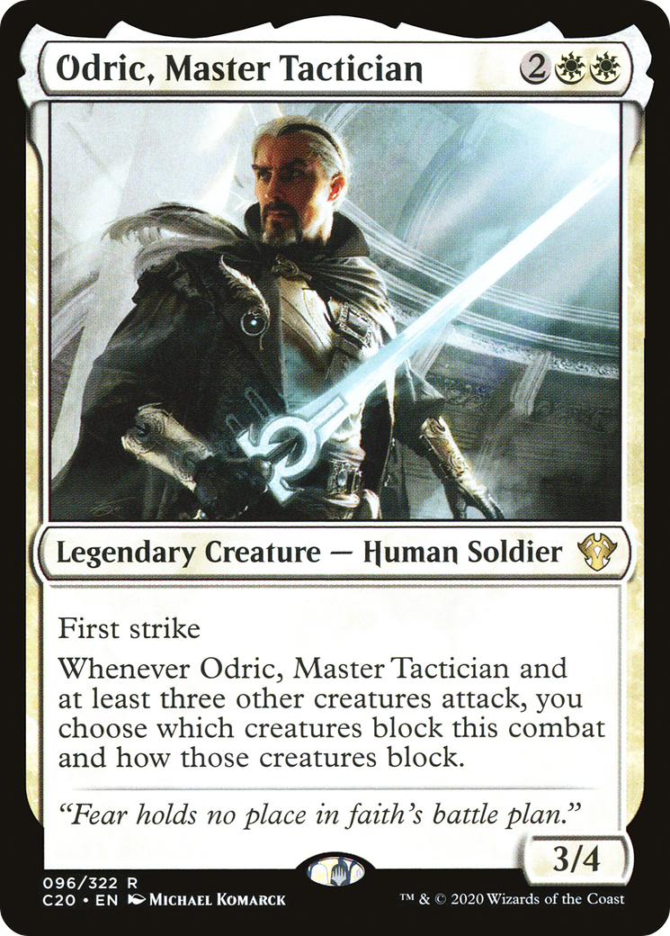 Odric, Master Tactician (C20-096)