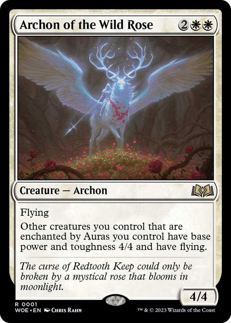 Archon of the Wild Rose (WOE-001) (Foil)