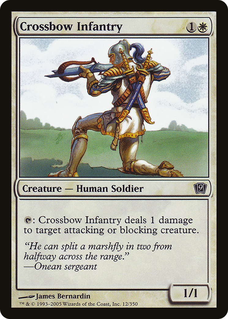 Crossbow Infantry (9ED-12★) (Foil)