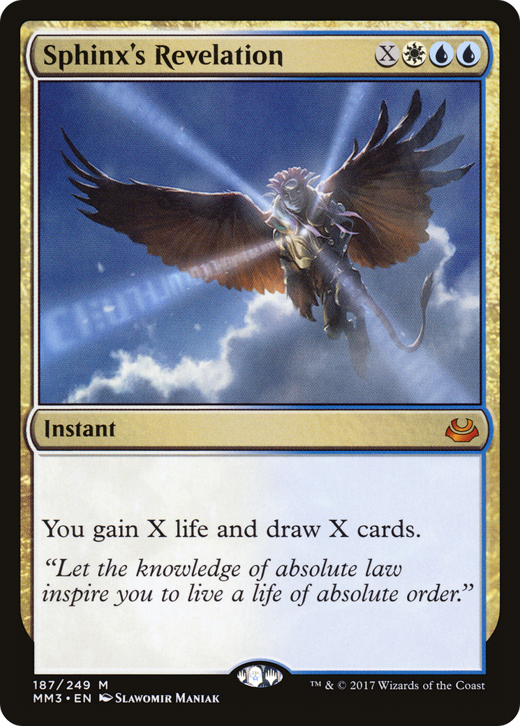 Sphinx's Revelation (MM3-187) (Foil)