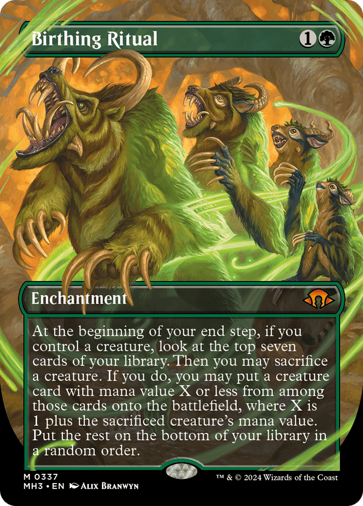Birthing Ritual (MH3-337) (Borderless) (Foil)