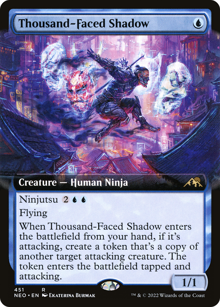 Thousand-Faced Shadow (NEO-451) (Extended Art) (Foil)