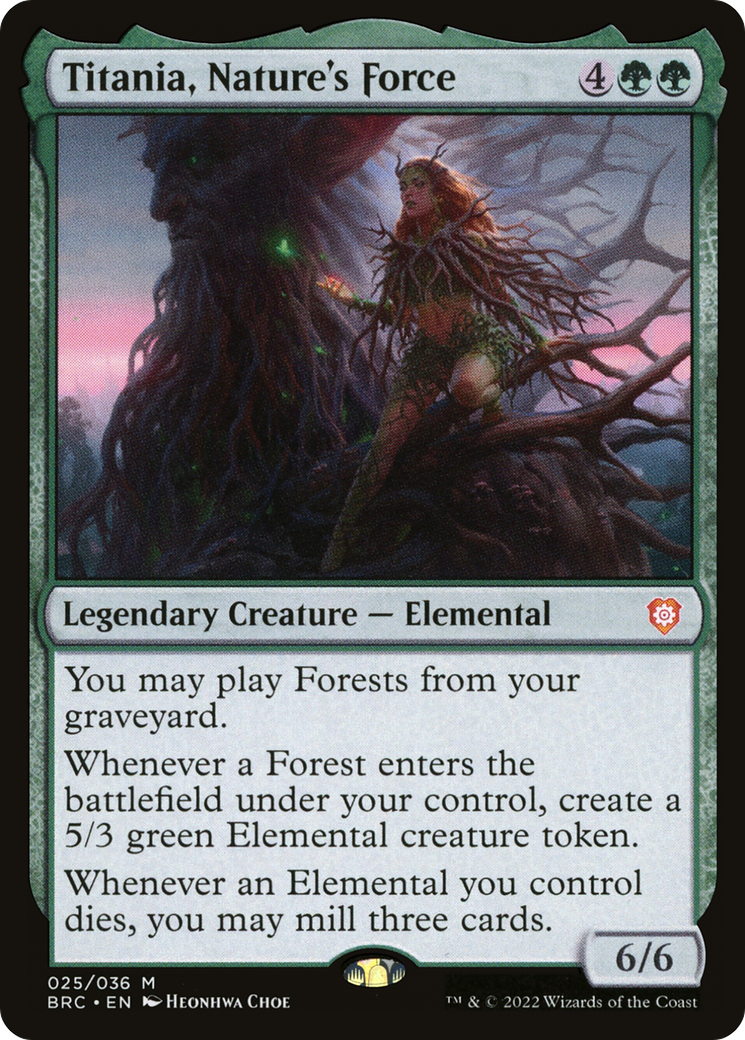 Titania, Nature's Force (BRC-025) (Foil)