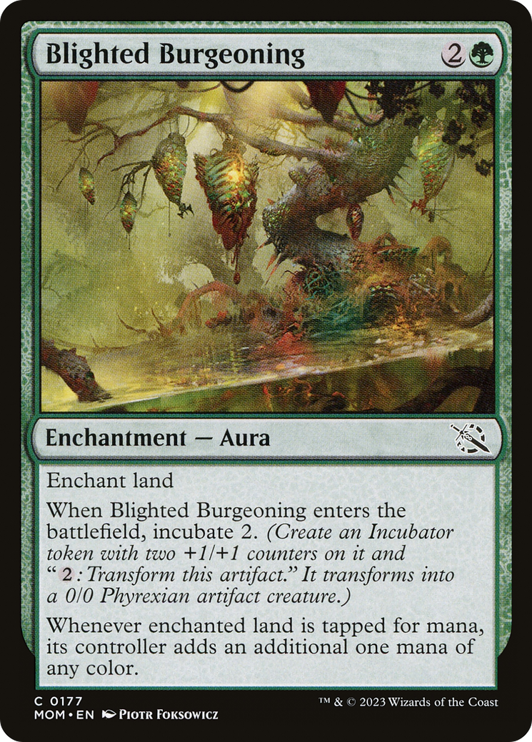 Blighted Burgeoning (MOM-177) (Foil)