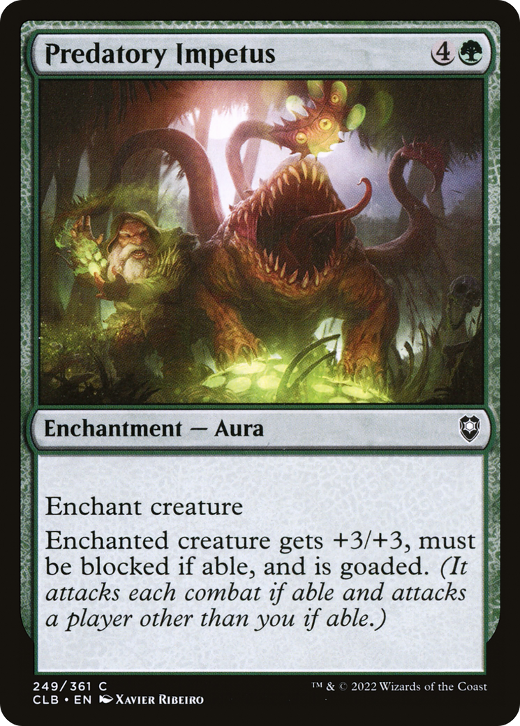 Predatory Impetus (CLB-249) (Foil)