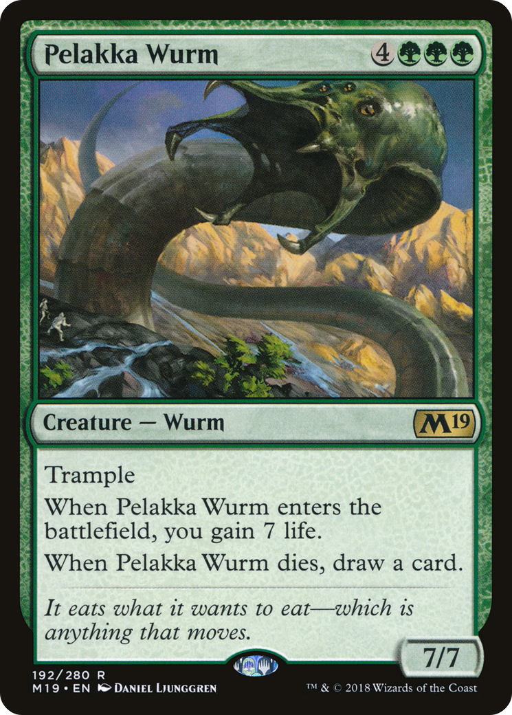 Pelakka Wurm (M19-192) (Foil)