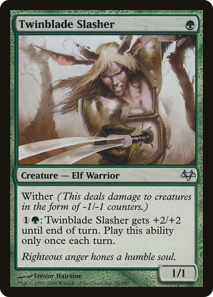Twinblade Slasher (EVE-079) (Foil)