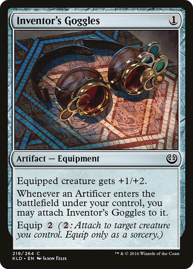 Inventor's Goggles (KLD-218) (Foil)