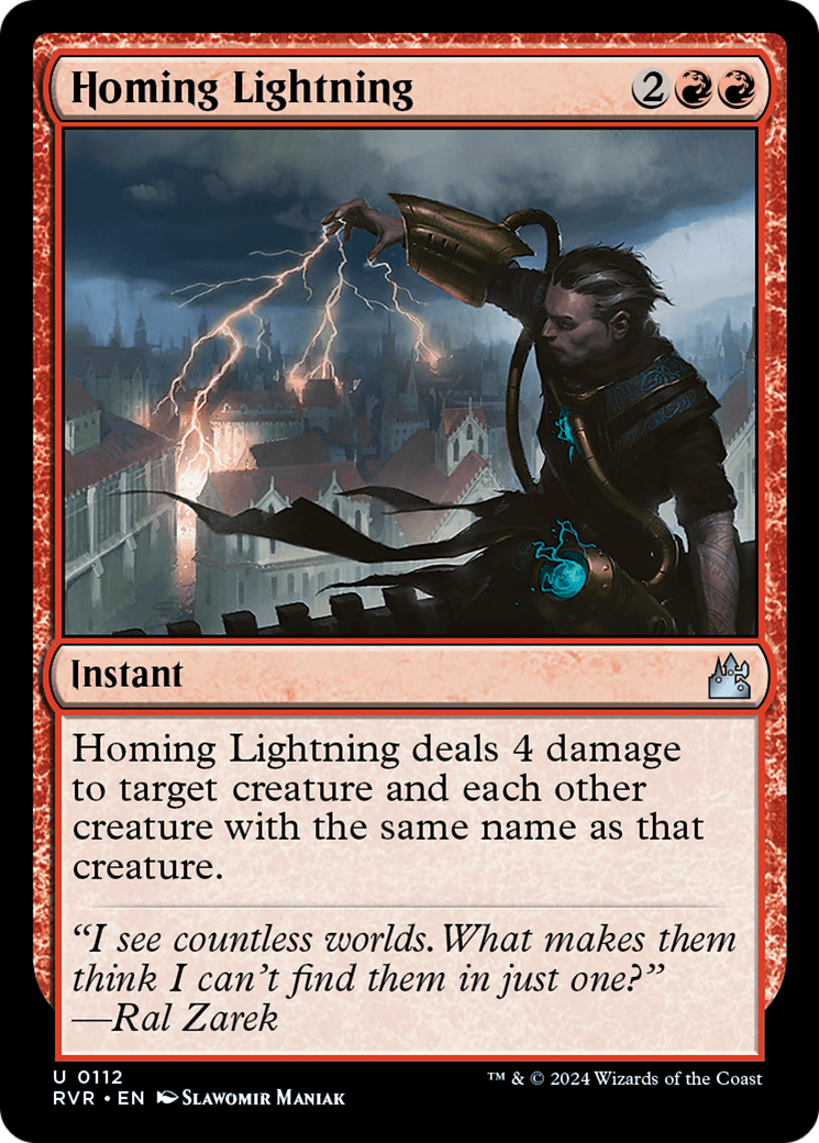 Homing Lightning (RVR-112) (Foil)