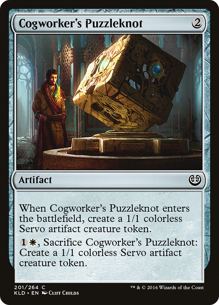 Cogworker's Puzzleknot (KLD-201) (Foil)