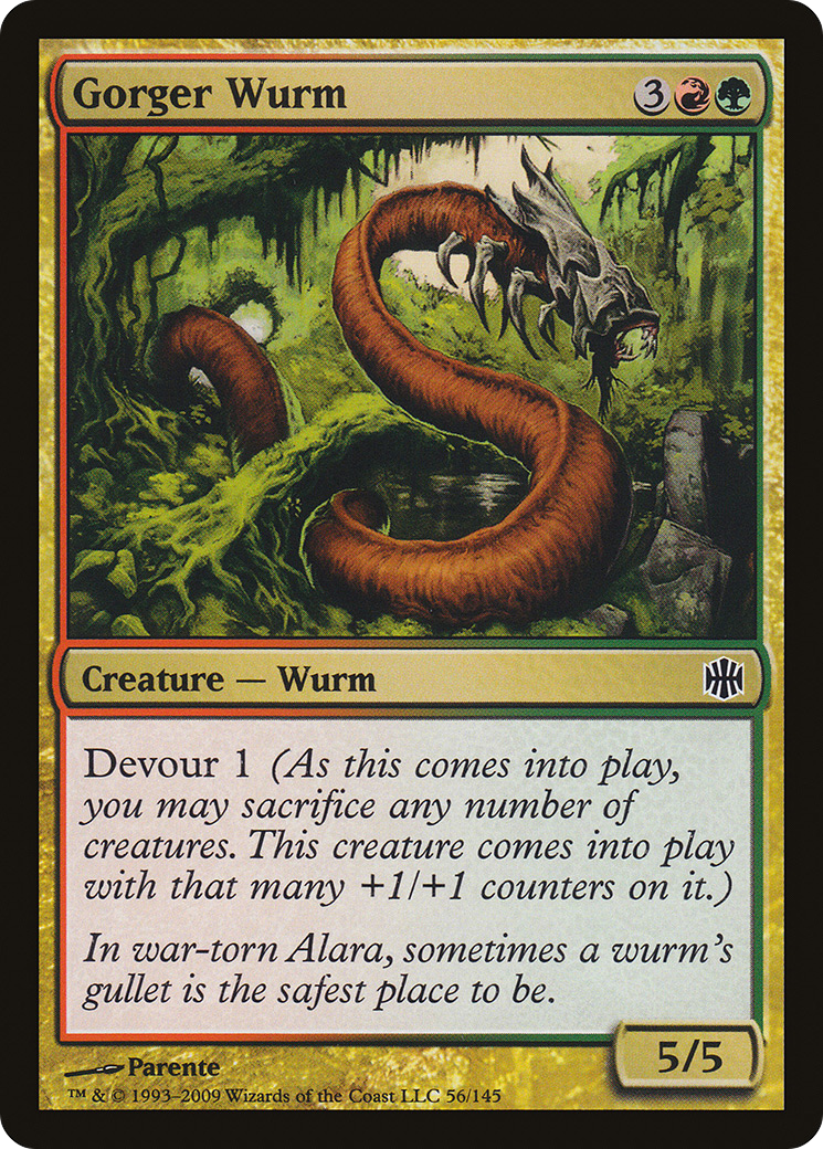 Gorger Wurm (ARB-056) (Foil)