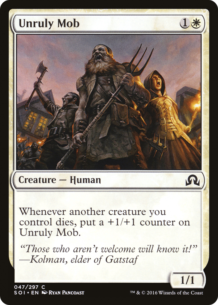 Unruly Mob (SOI-047) (Foil)