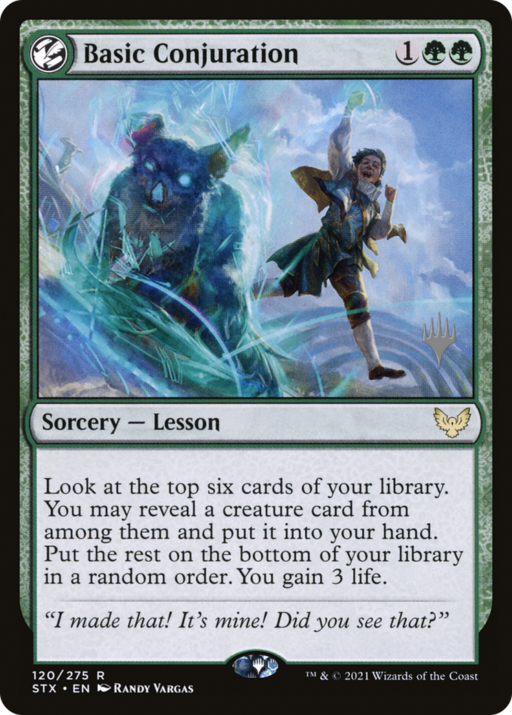 Basic Conjuration (PPSTX-120P) (Foil)