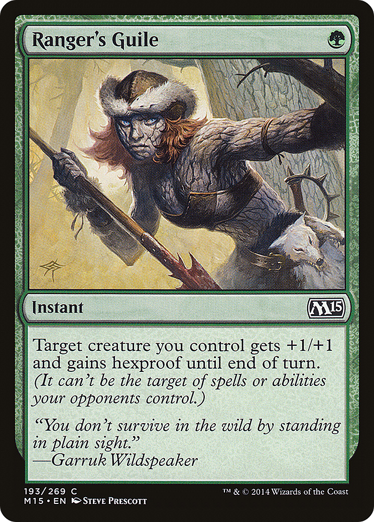 Ranger's Guile (M15-193) (Foil)