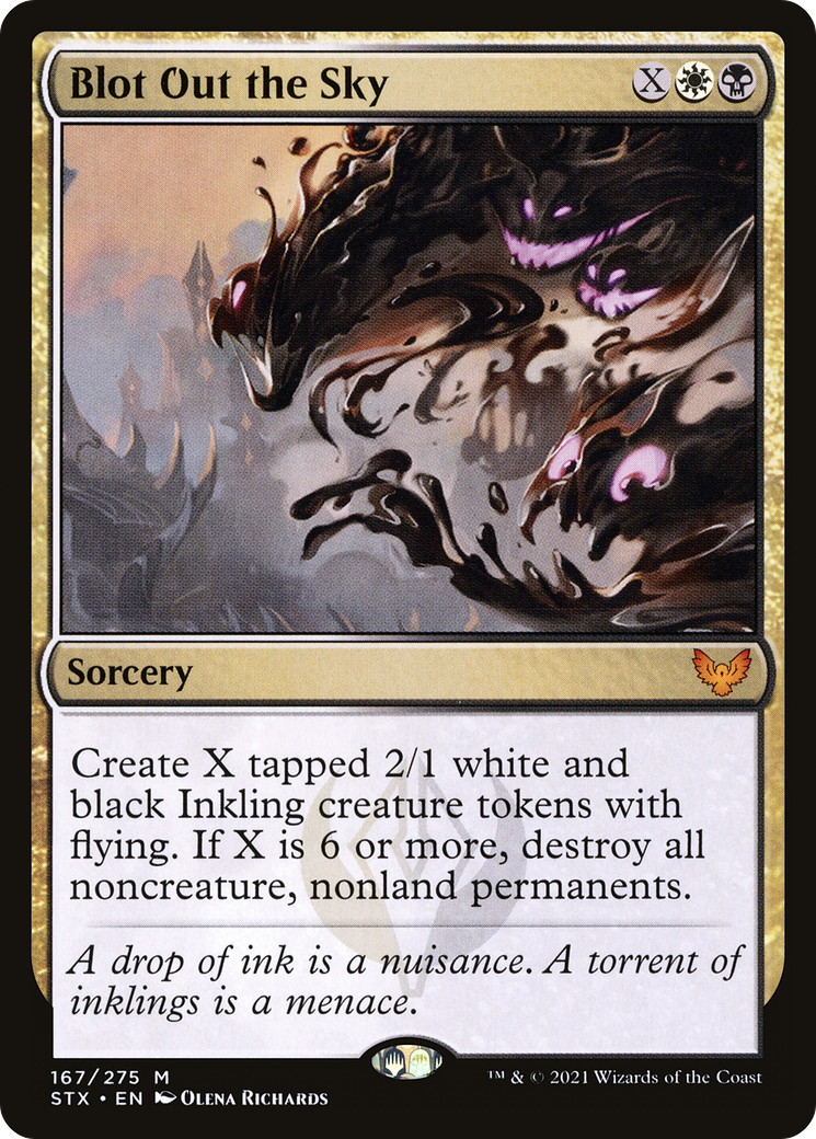 Blot Out the Sky (STX-167) (Foil)