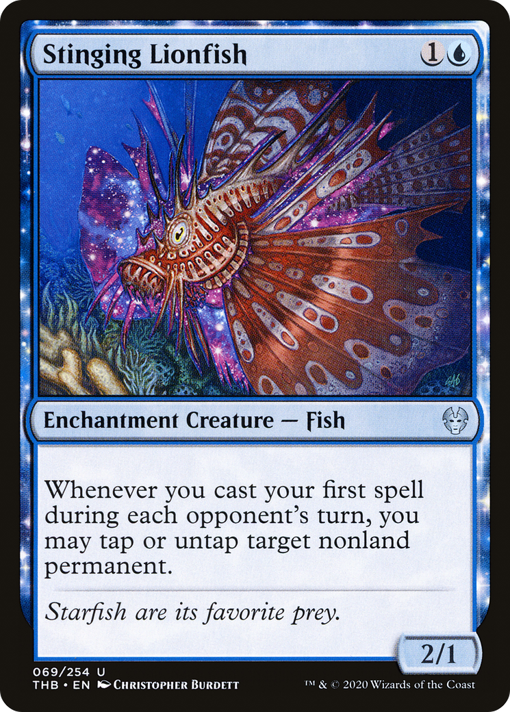 Stinging Lionfish (THB-069) (Foil)