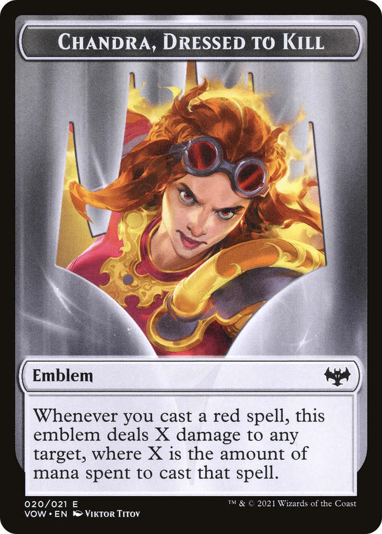 Chandra, Dressed to Kill Emblem (TVOW-020)