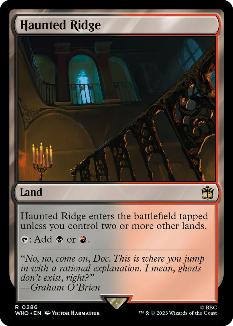 Haunted Ridge (WHO-286) (Foil)