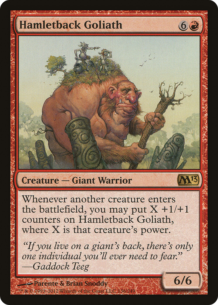 Hamletback Goliath (M13-136) (Foil)