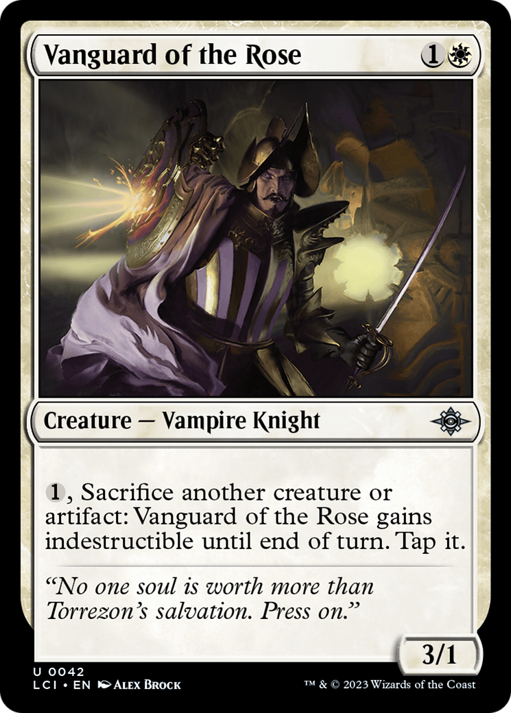 Vanguard of the Rose (LCI-042) (Foil)