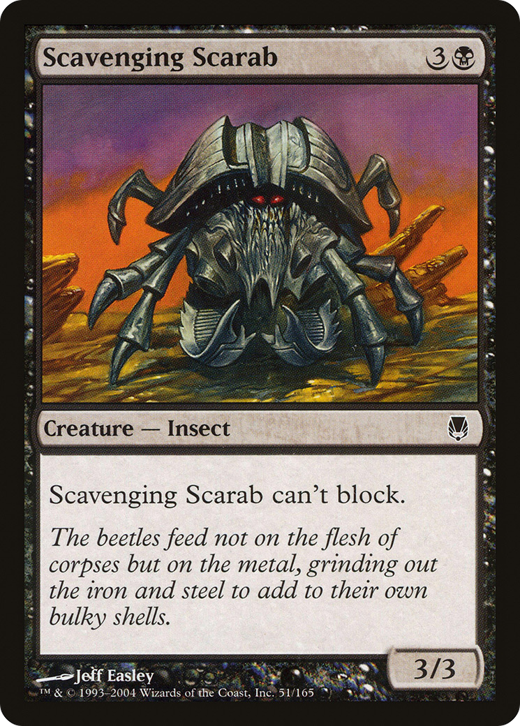 Scavenging Scarab (DST-051) (Foil)