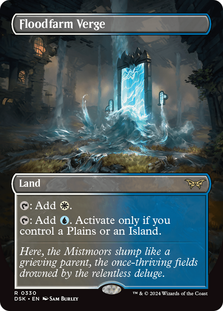 Floodfarm Verge (DSK-330) (Borderless) (Foil)