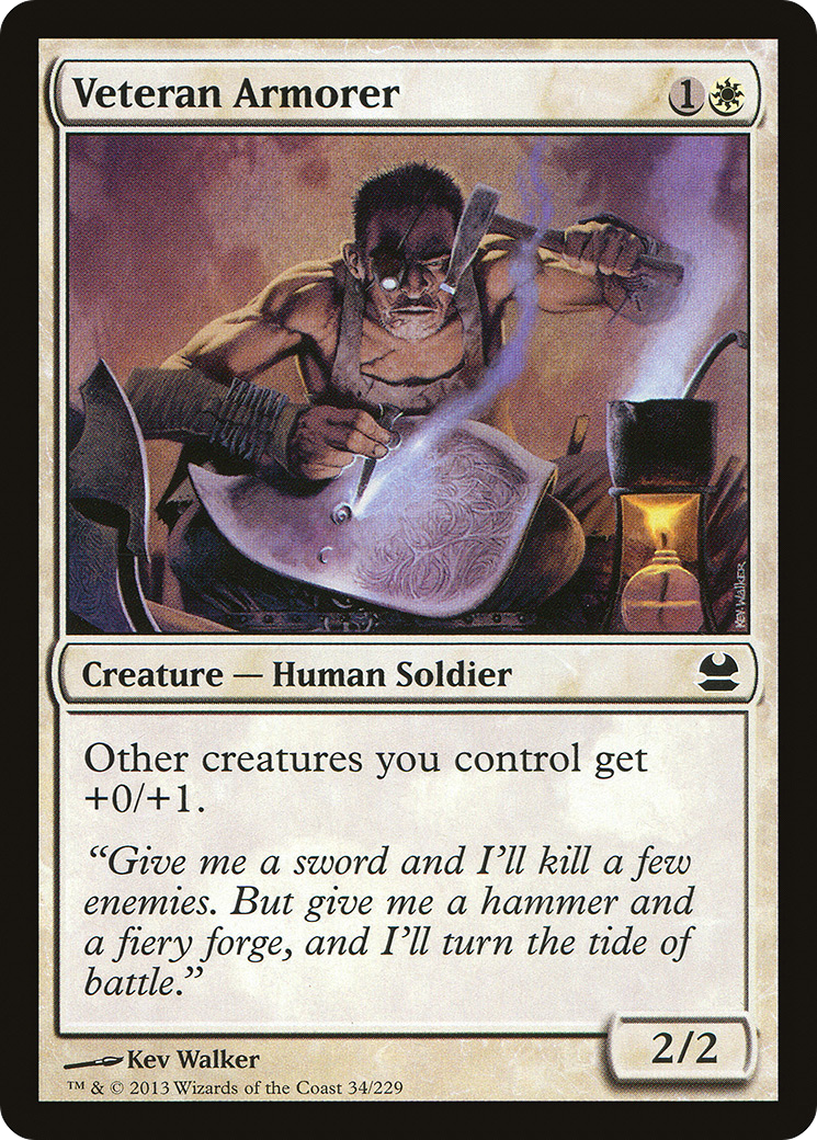 Veteran Armorer (MMA-034) (Foil)