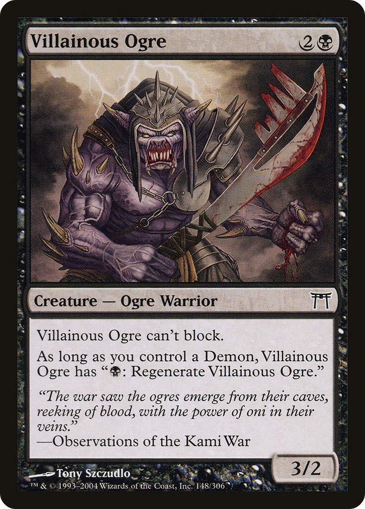 Villainous Ogre (CHK-148)