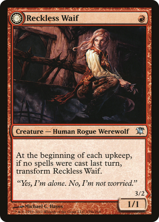 Reckless Waif // Merciless Predator (ISD-159) (Foil)