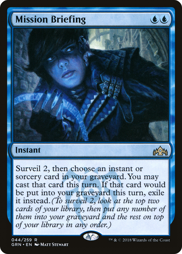 Mission Briefing (GRN-044) (Foil)