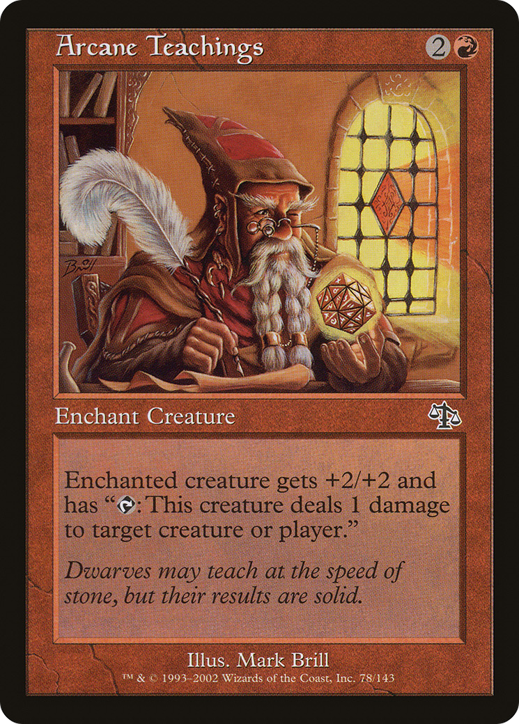 Arcane Teachings (JUD-078) (Foil)