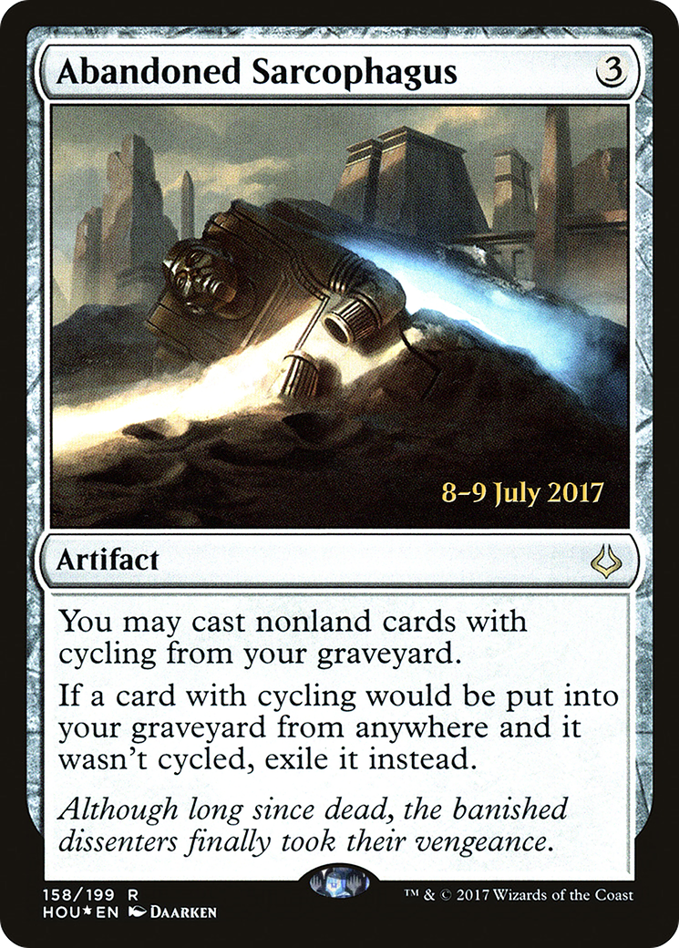 Abandoned Sarcophagus (PRE-158S) (Foil)