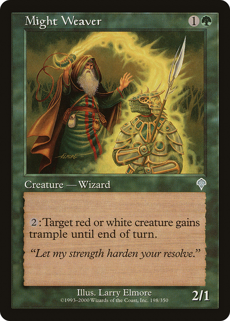 Might Weaver (INV-198) (Foil)