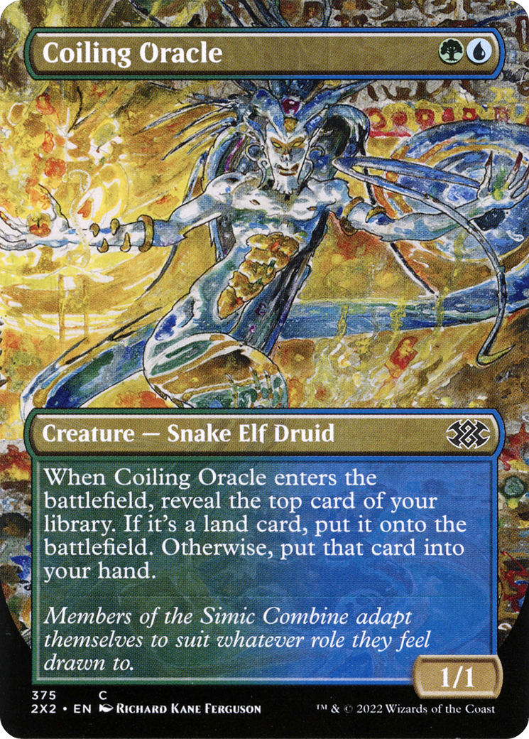 Coiling Oracle (2X2-375) (Borderless) (Foil)