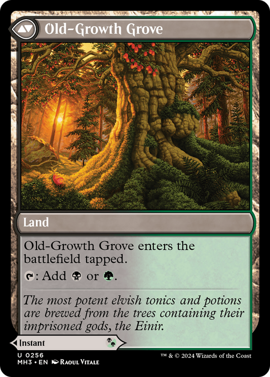 Revitalizing Repast // Old-Growth Grove (MH3-256) (Foil)