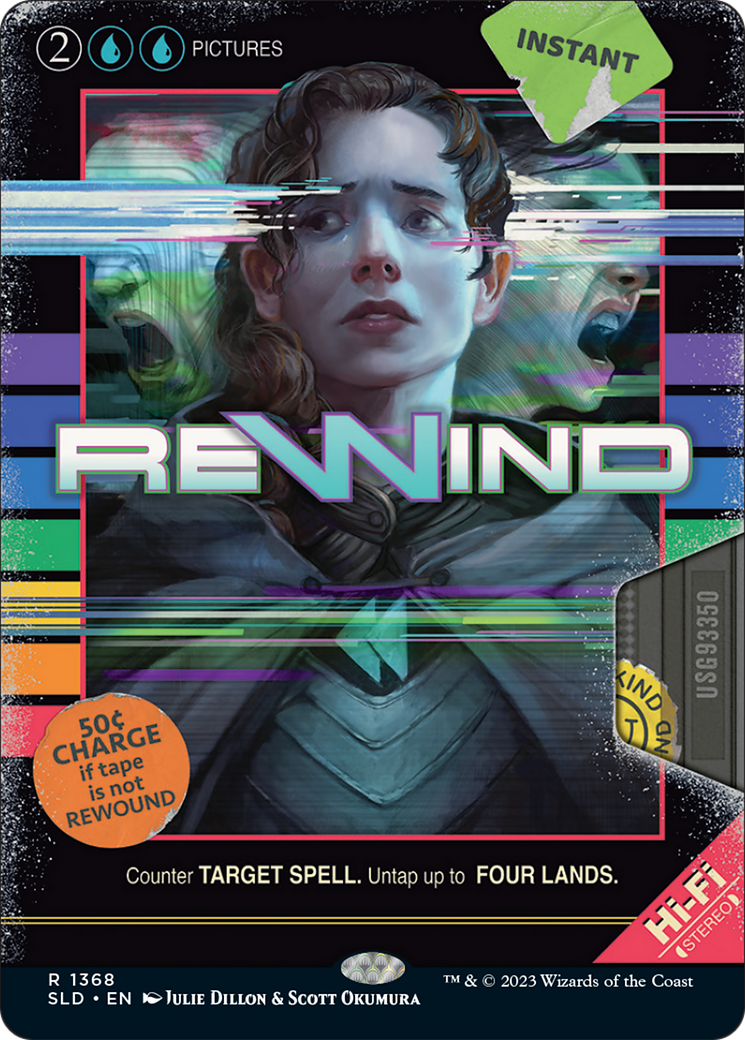 Rewind (SLD-1368) (Full Art) (Borderless) (Foil)