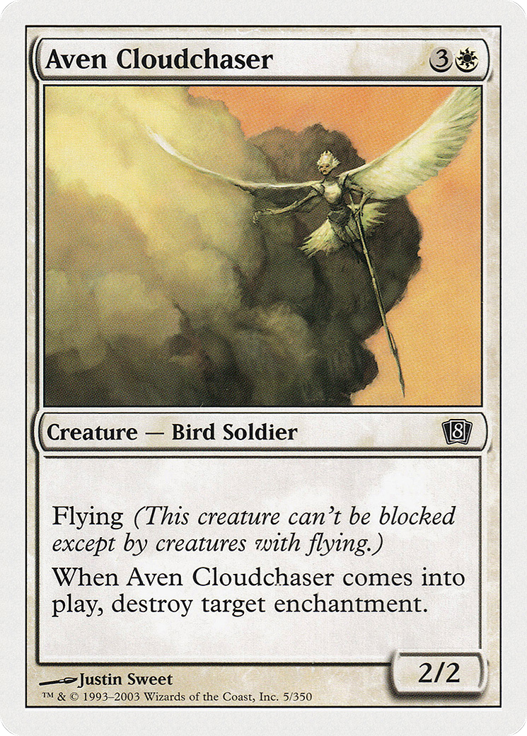 Aven Cloudchaser (8ED-005) (Foil)