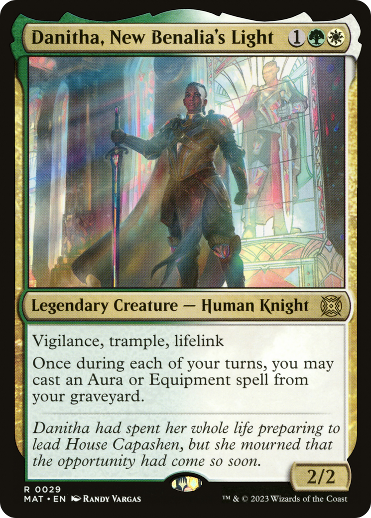 Danitha, New Benalia's Light (MAT-029) (Foil)