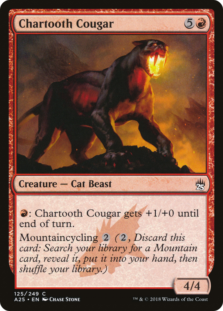 Chartooth Cougar (A25-125) (Foil)