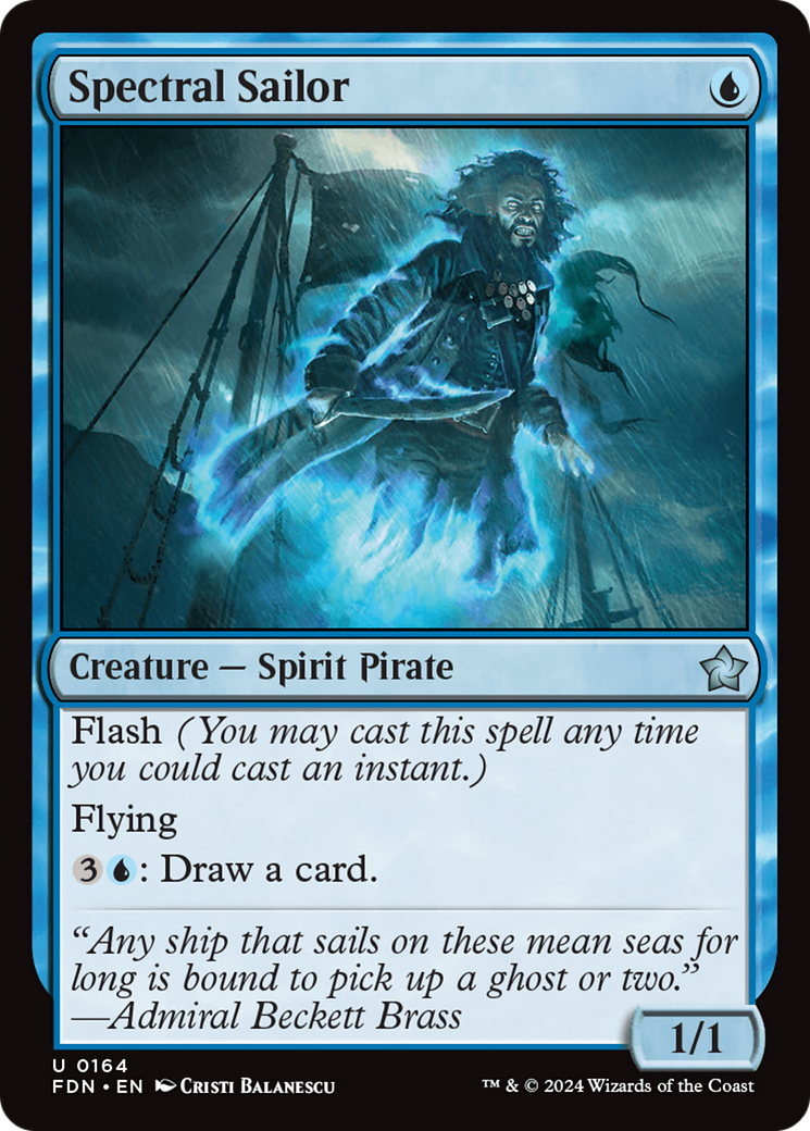Spectral Sailor (FDN-164) (Foil)