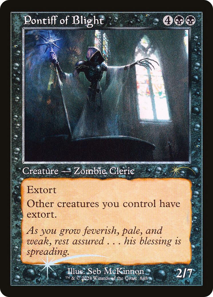Pontiff of Blight (SLD-848) (Foil)