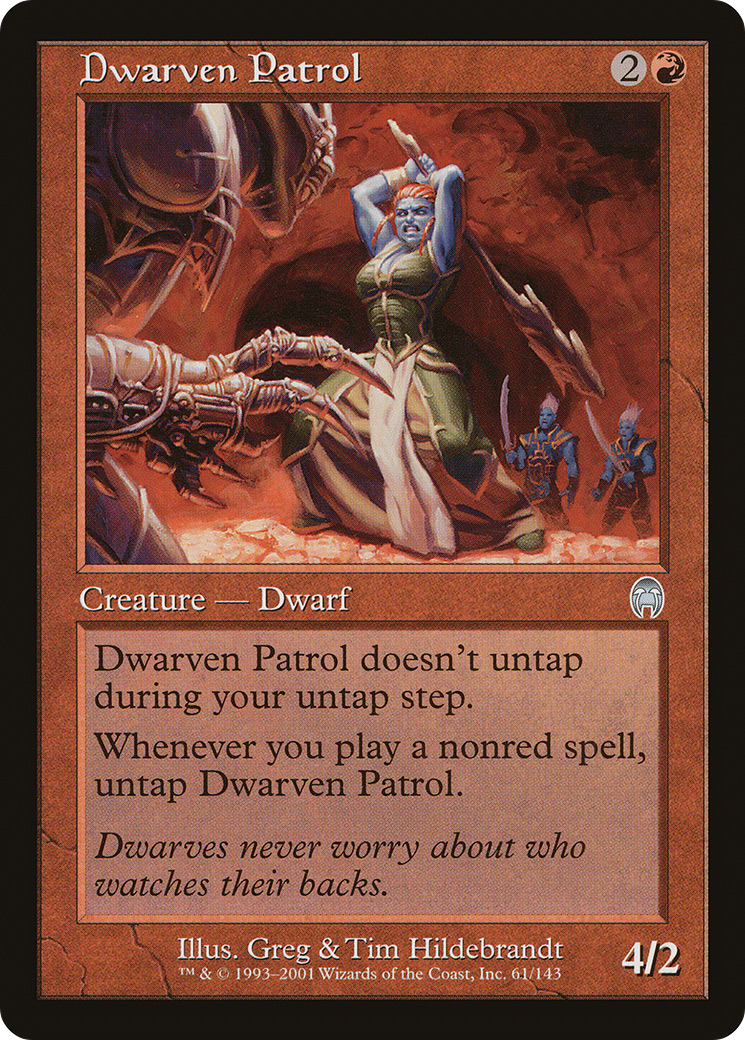 Dwarven Patrol (APC-061) (Foil)
