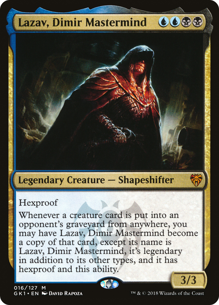 Lazav, Dimir Mastermind (GR1-016)