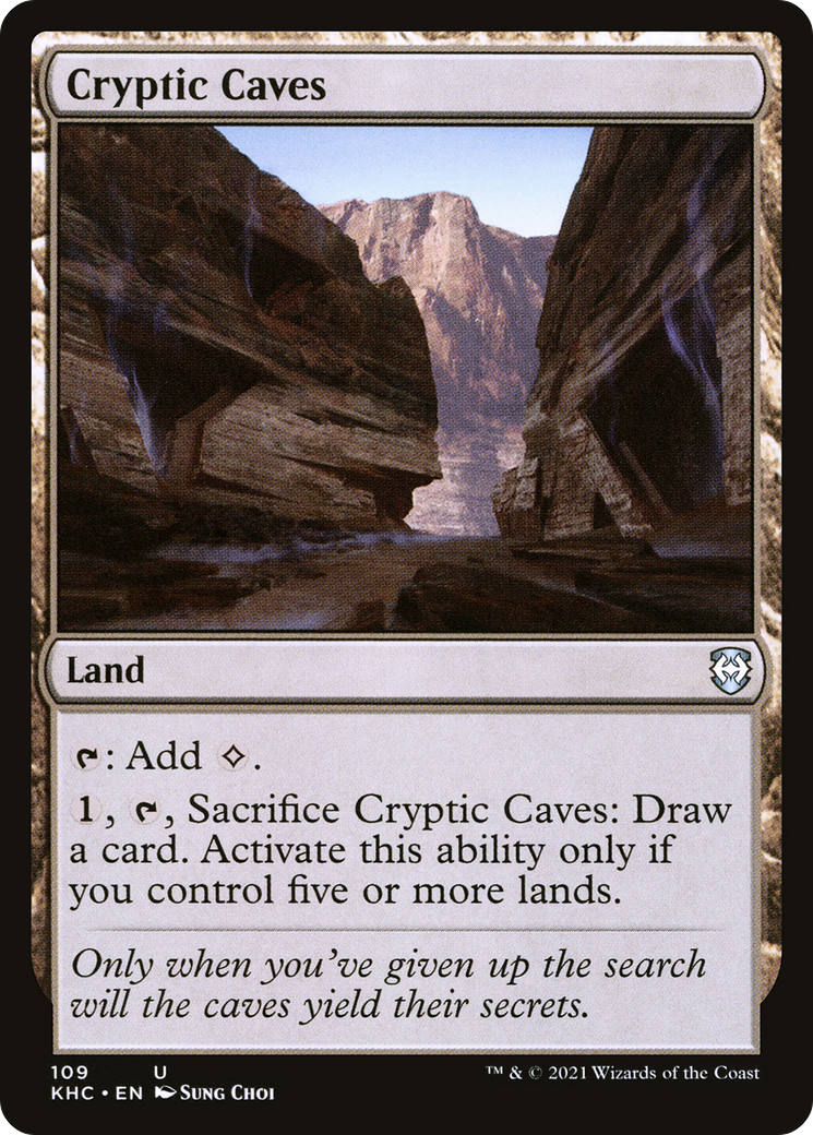 Cryptic Caves (KHC-109)