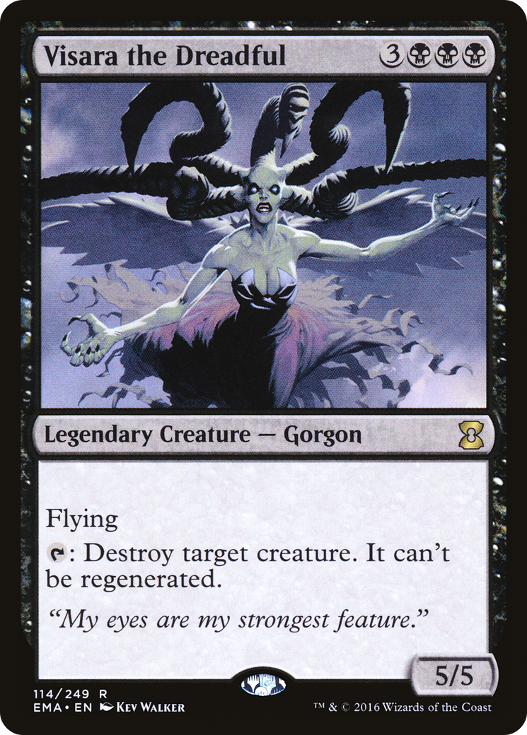 Visara the Dreadful (EMA-114) (Foil)