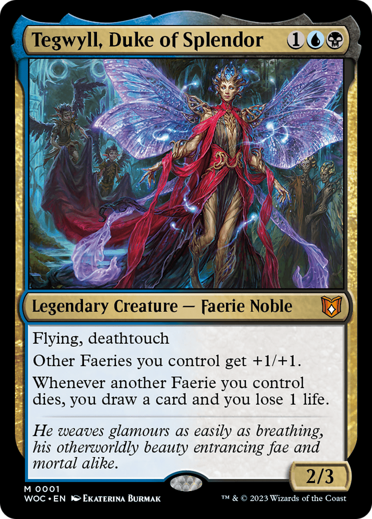 Tegwyll, Duke of Splendor (WOC-001) (Foil)