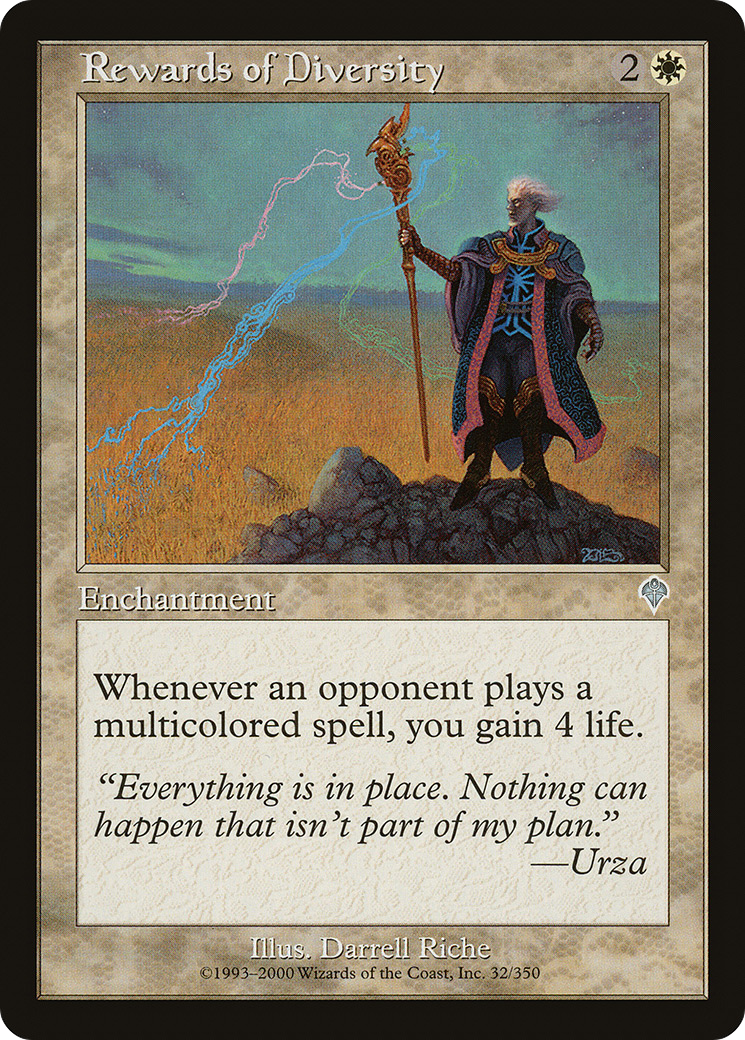 Rewards of Diversity (INV-032) (Foil)